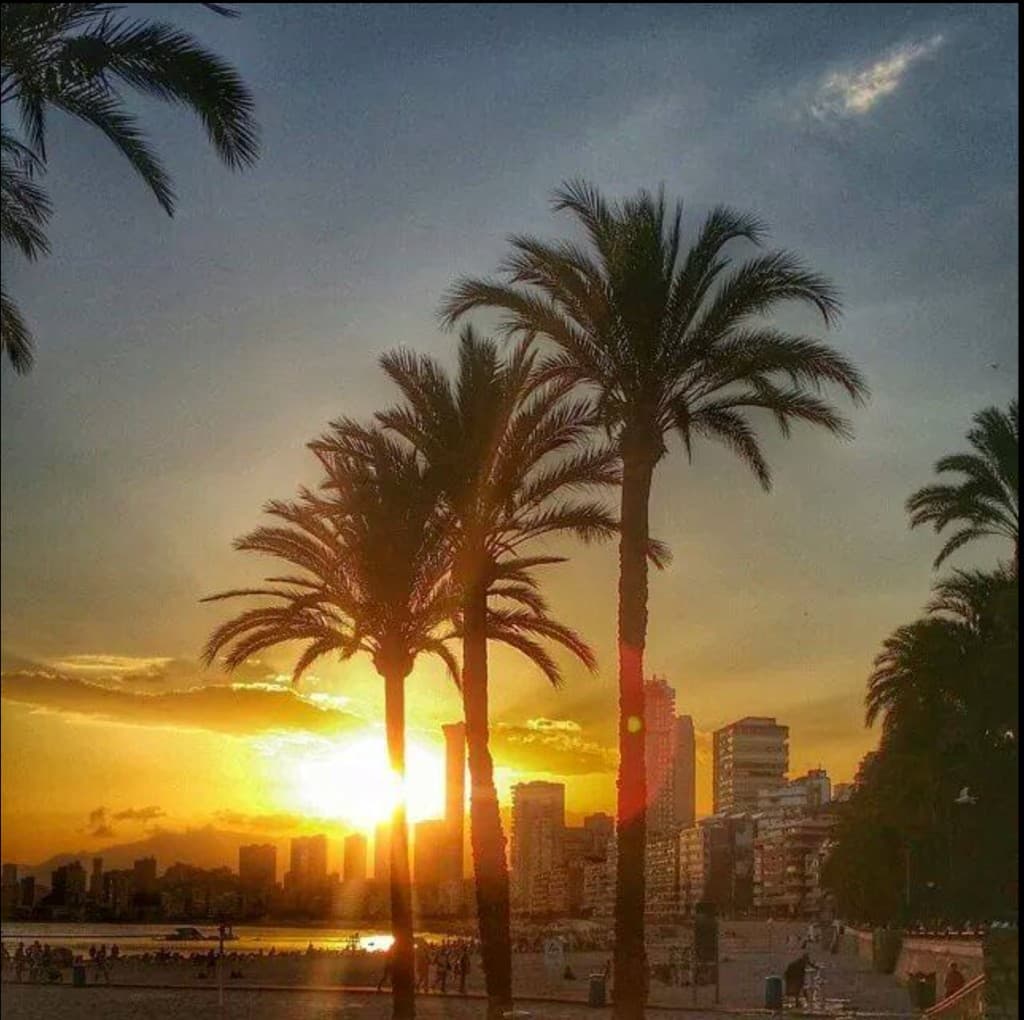 Atardecer en Poniente