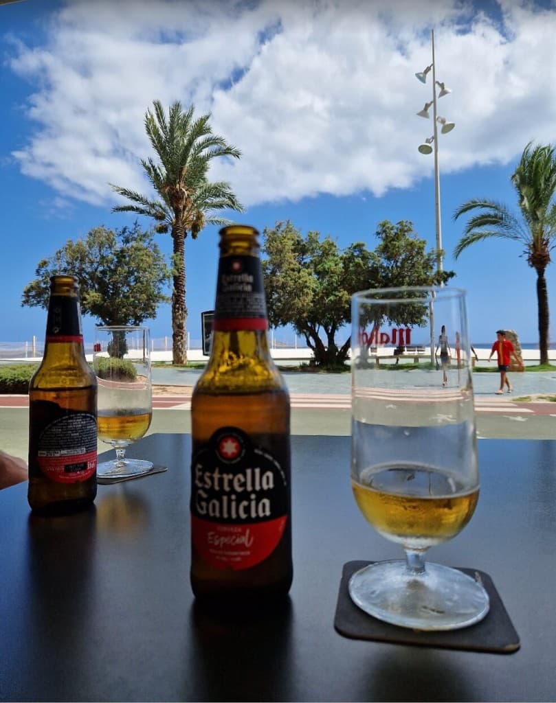Terraza con cielo abierto